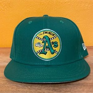 New Era 59FIFTY Cooperstown Collection The Swinging Athletics 100% wool